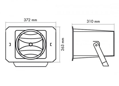 PF-35T Proyector De Sonido IP-66