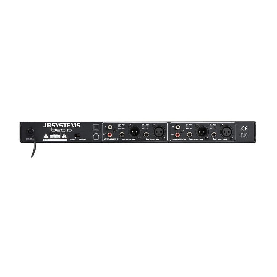 Ecualizador Estereo 2X15 Bandas Beq-15