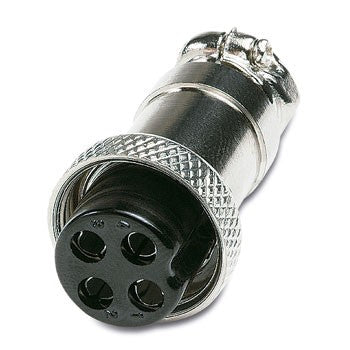 Conector 4 Pines Roscado Micròfonos