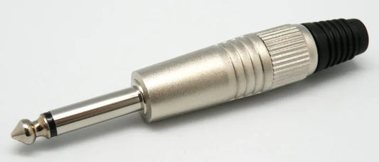 Conector Jack 6,4mm Mono Macho Aéreo