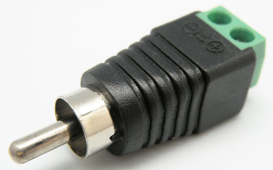 Conector RCA Macho a Bloque de Terminales | EUROCONNEX