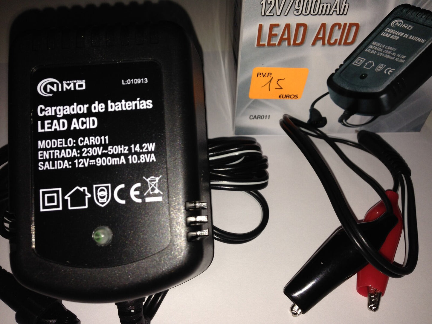 Cargador De Baterias De Plomo 12V