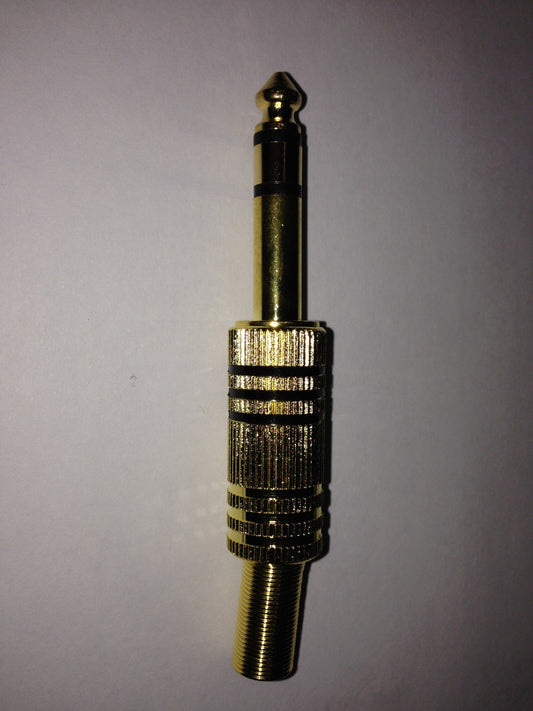 Jack Estereo Metalico 6,3MM