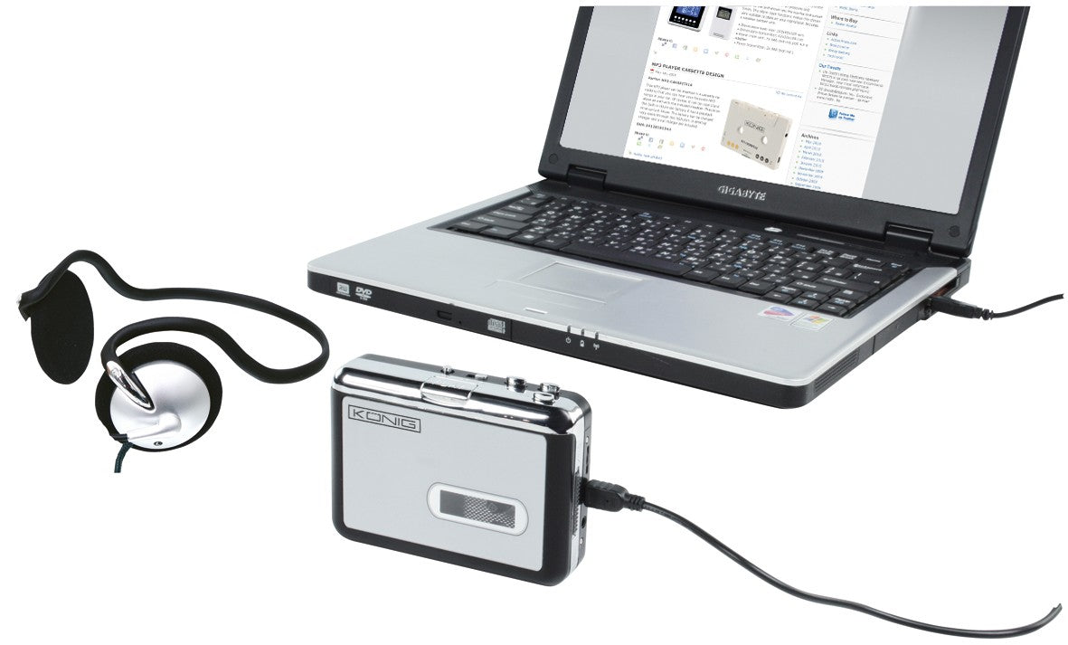 Conversor Casete Cintas A Mp3