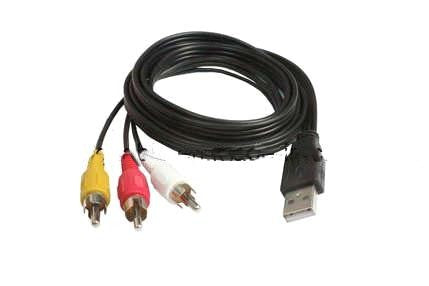 Conexion Usb a 3 Rca 1,5M