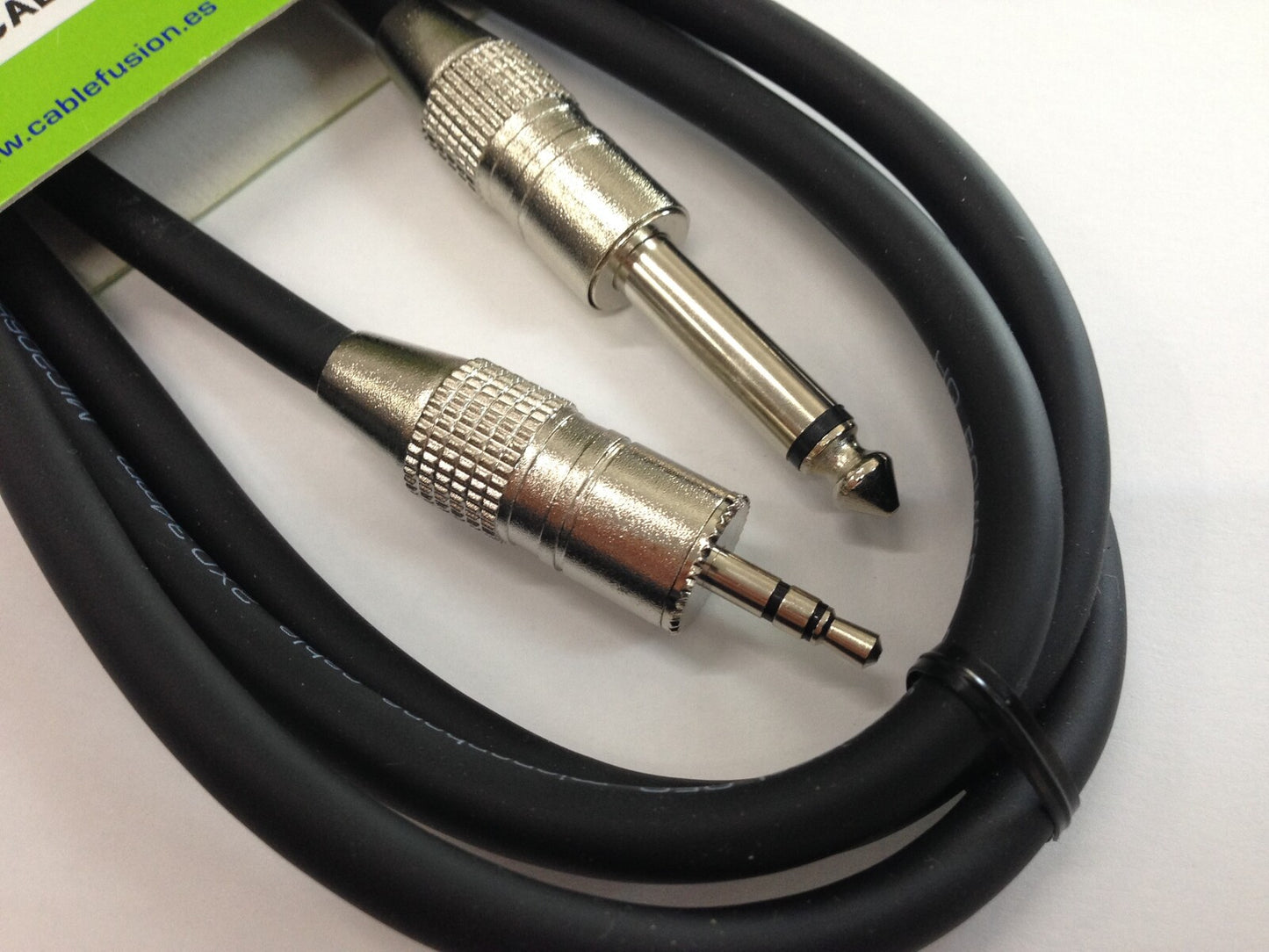 Mini Jack Estereo a Jack Mono 6,3