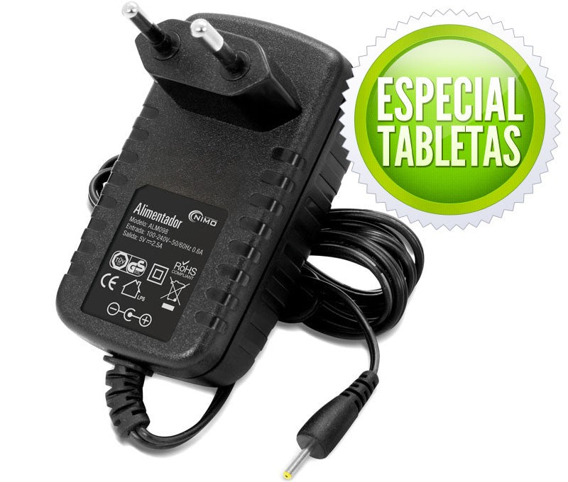 5V 2500mA Alimentador Especial Tablet