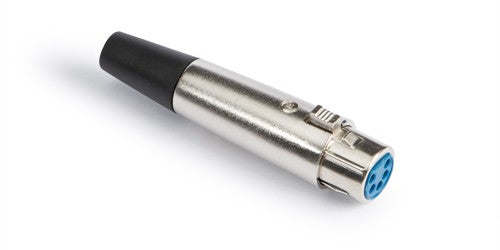 Conector Canon Hembra Aereo 5 Pines