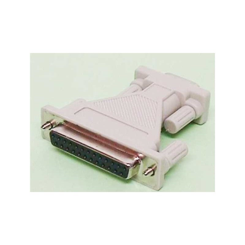 Adaptador SUBD 25 Hembra a 9 Macho