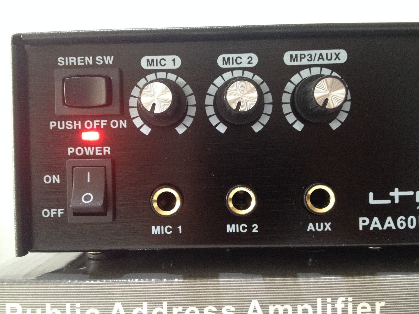 Amplificador Megáfonia 60w Mp3