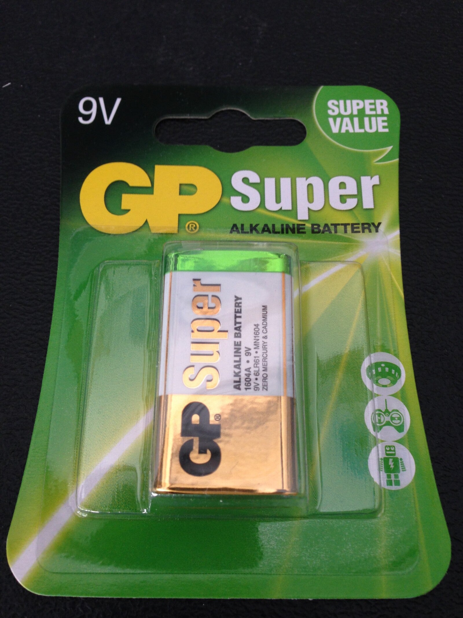 Bateria 9 Voltios GP