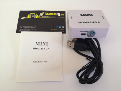 Convertidor  Hdmi a Vga