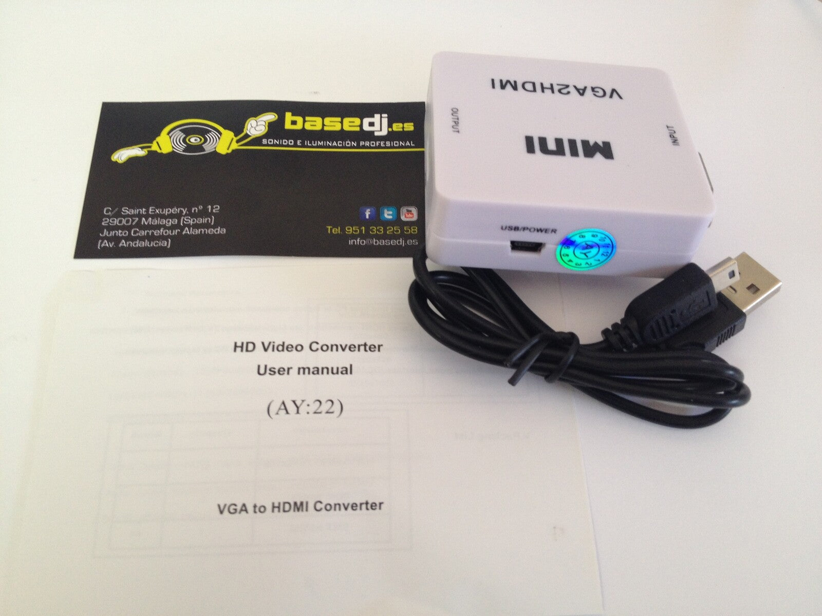 Convertidor Vga a HDMI