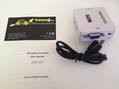 Convertidor Vga a HDMI