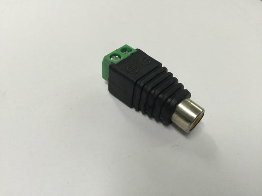 Conector Rca Hembra A Bloque Terminales