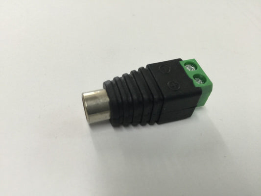 Conector Rca Hembra A Bloque Terminales