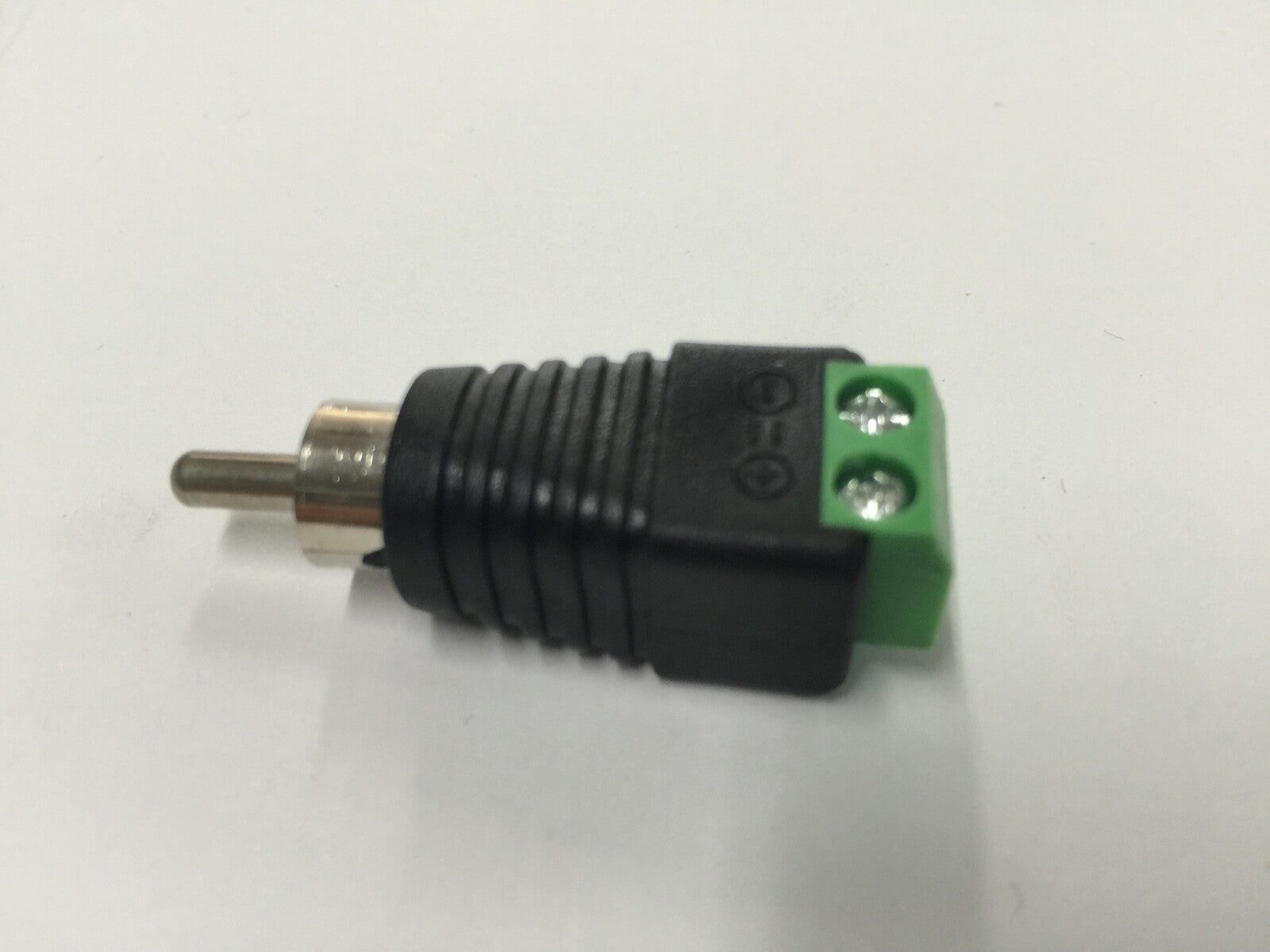 Conector Rca Macho A Bloque Terminales