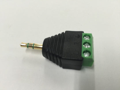 Mini Jack 3,5m a Tornillo Con Terminales