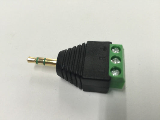 Mini Jack 3,5m a Tornillo Con Terminales