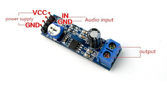Amplificador de Audio LM386