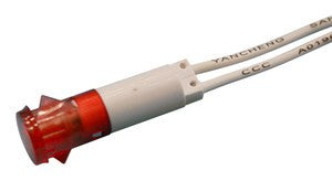 Piloto de neón 230V. AMBAR