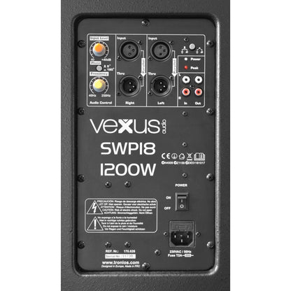 Subwoofer activo 18" / 1200W