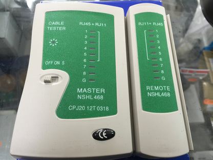 Tester Comprobador Cables Redes Rj45 y Rj11