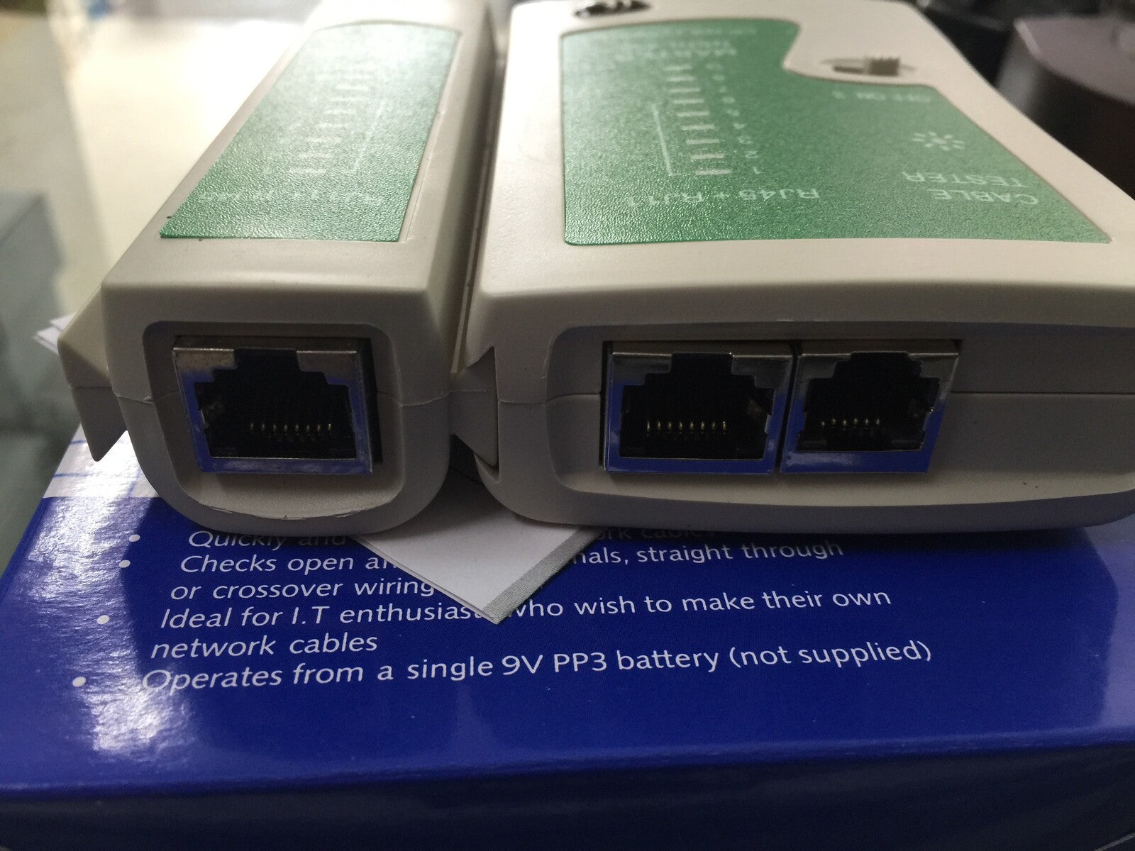 Tester Comprobador Cables Redes Rj45 y Rj11