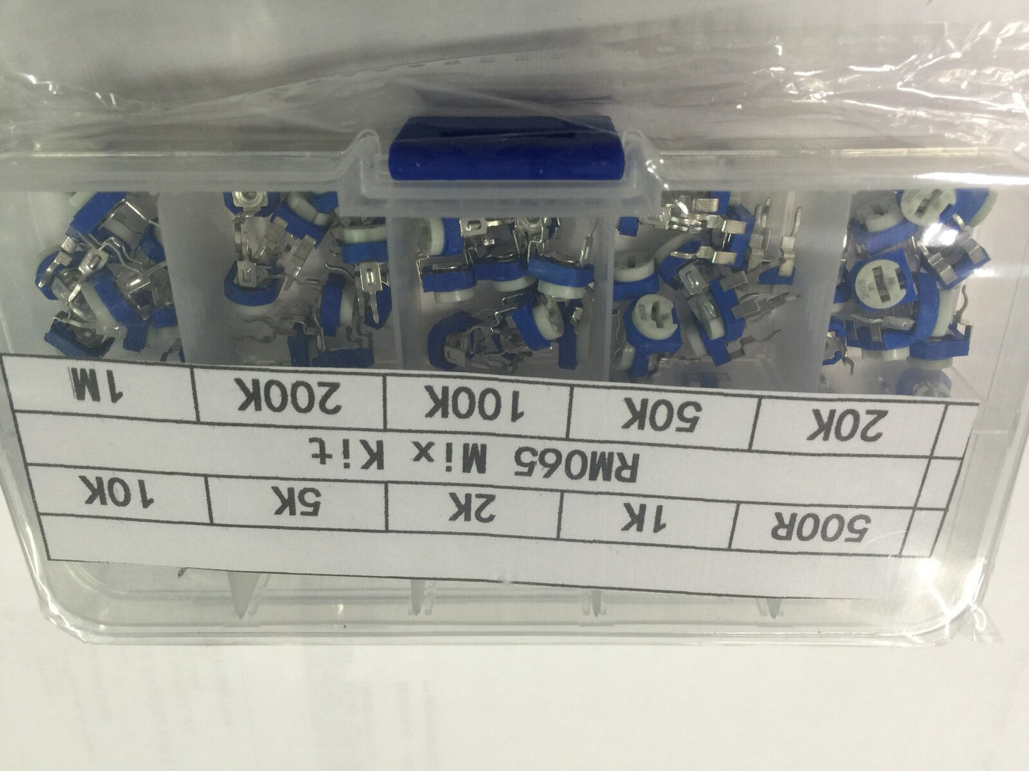 Kit Potenciometros Ajustables 500R - 1 M