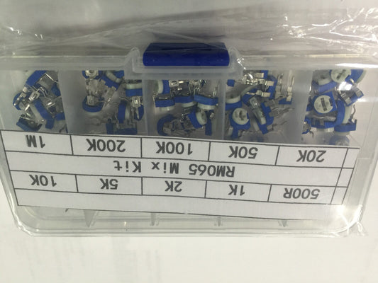 Kit Potenciometros Ajustables 500R - 1 M