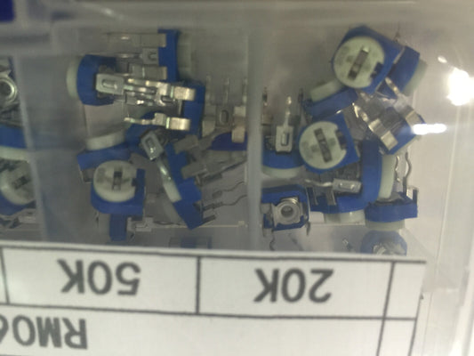 Kit Potenciometros Ajustables 500R - 1 M