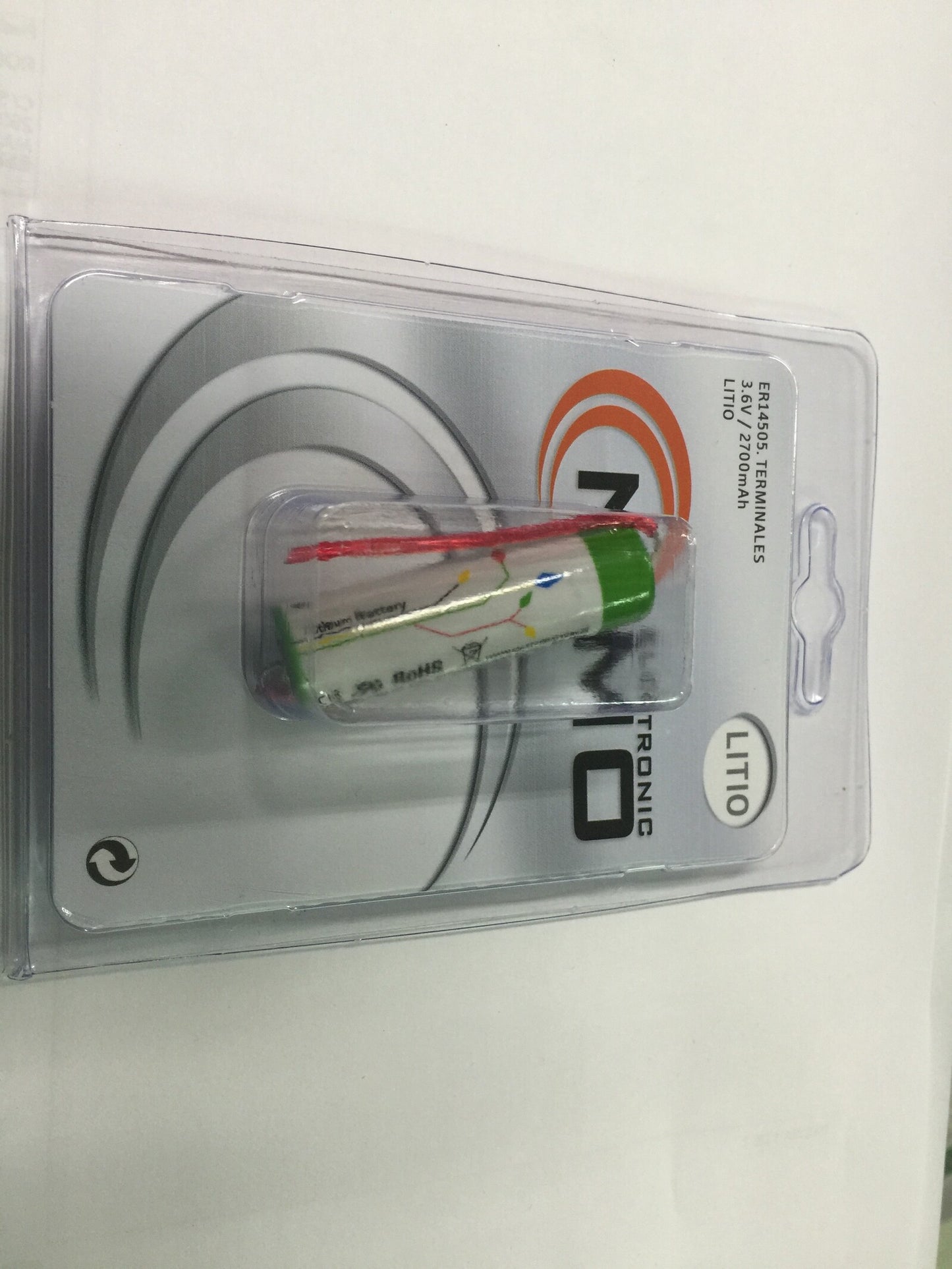 ER14505 Bateria Con Terminales 3,6v 2400 mAh