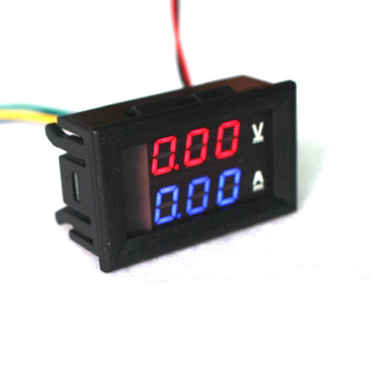 Mini Voltimetro Amperimetro De Empotrar