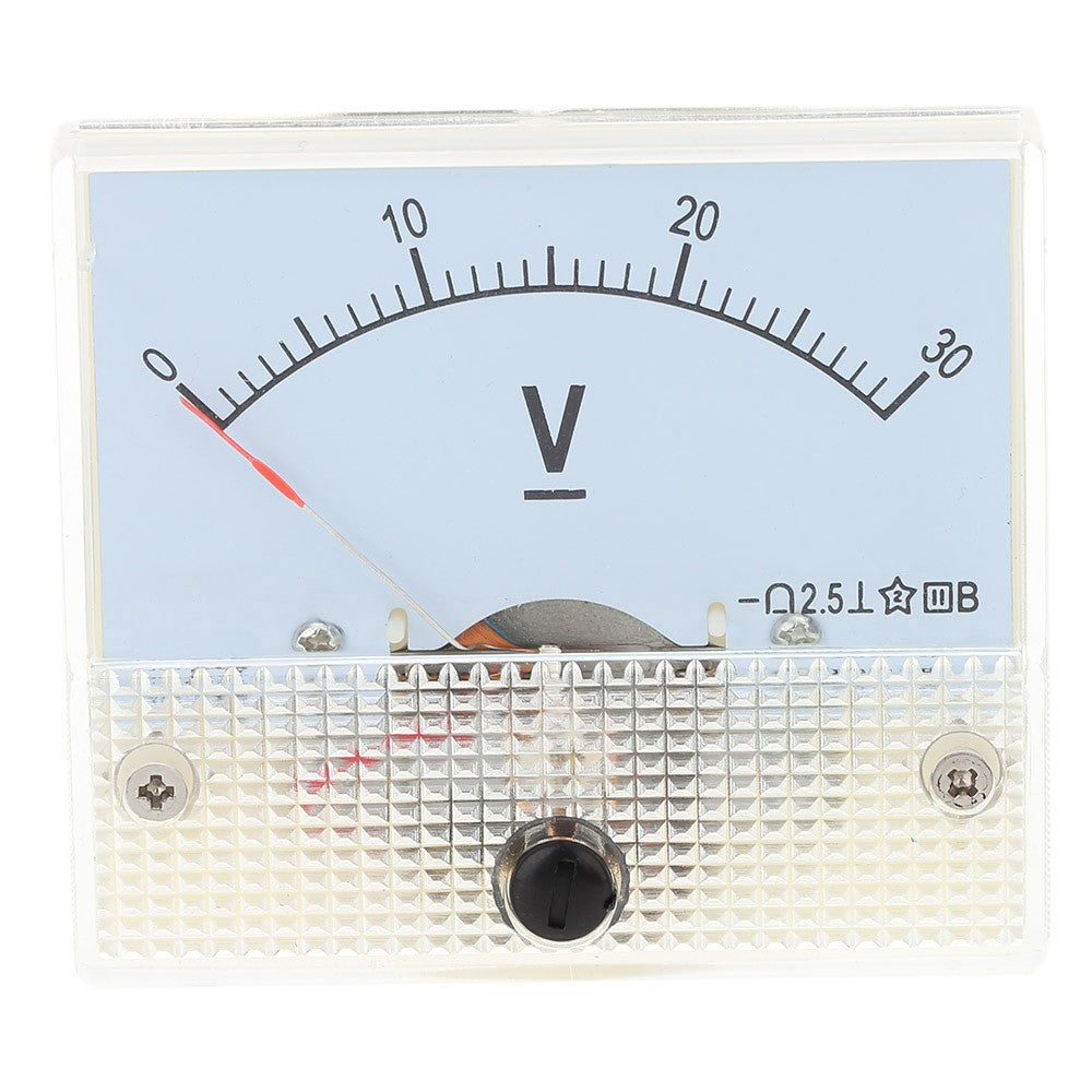 Voltimetro Analogico De Empotrar 0 a 30v