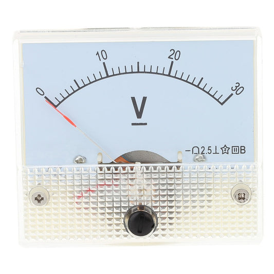 Voltimetro Analogico De Empotrar 0 a 30v