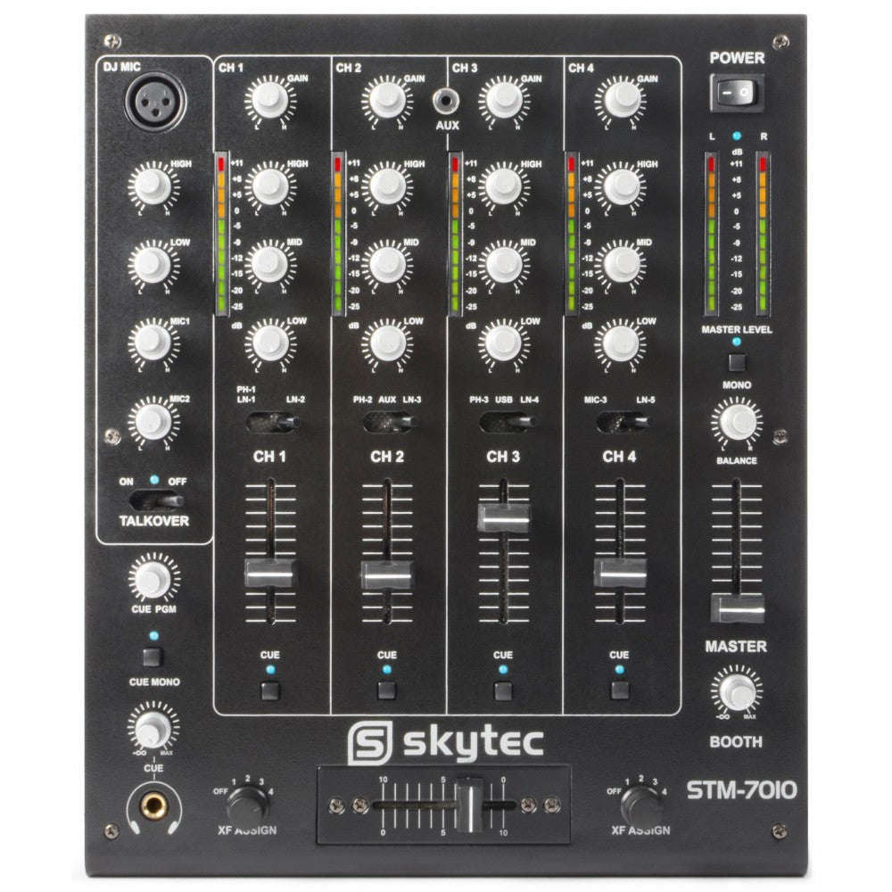 Mezclador de 4 Canales DJ STM-7010