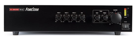 Amplificadores de megafonía 90W Fonestar MA-66