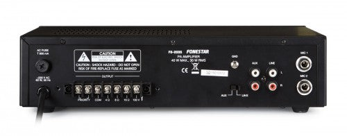 Amplificadores de megafonía de alta calidad FS-2061