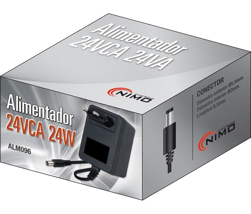 Alimentador 24v 1 Amperio CA