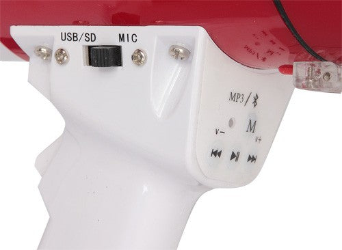 MEGÁFONO 50W CON USB Y SD MEGA50USB LTC-AUDIO