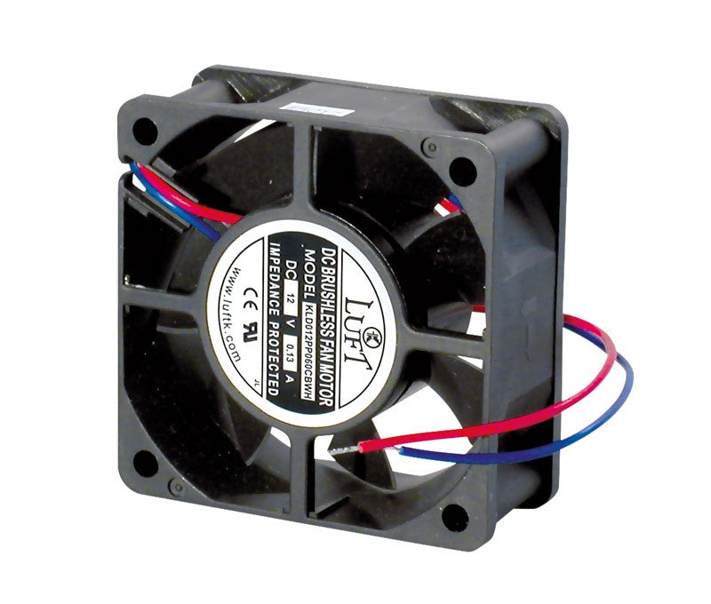 Ventilador 6x6 2,5 cm 12 Voltios 2 hilos