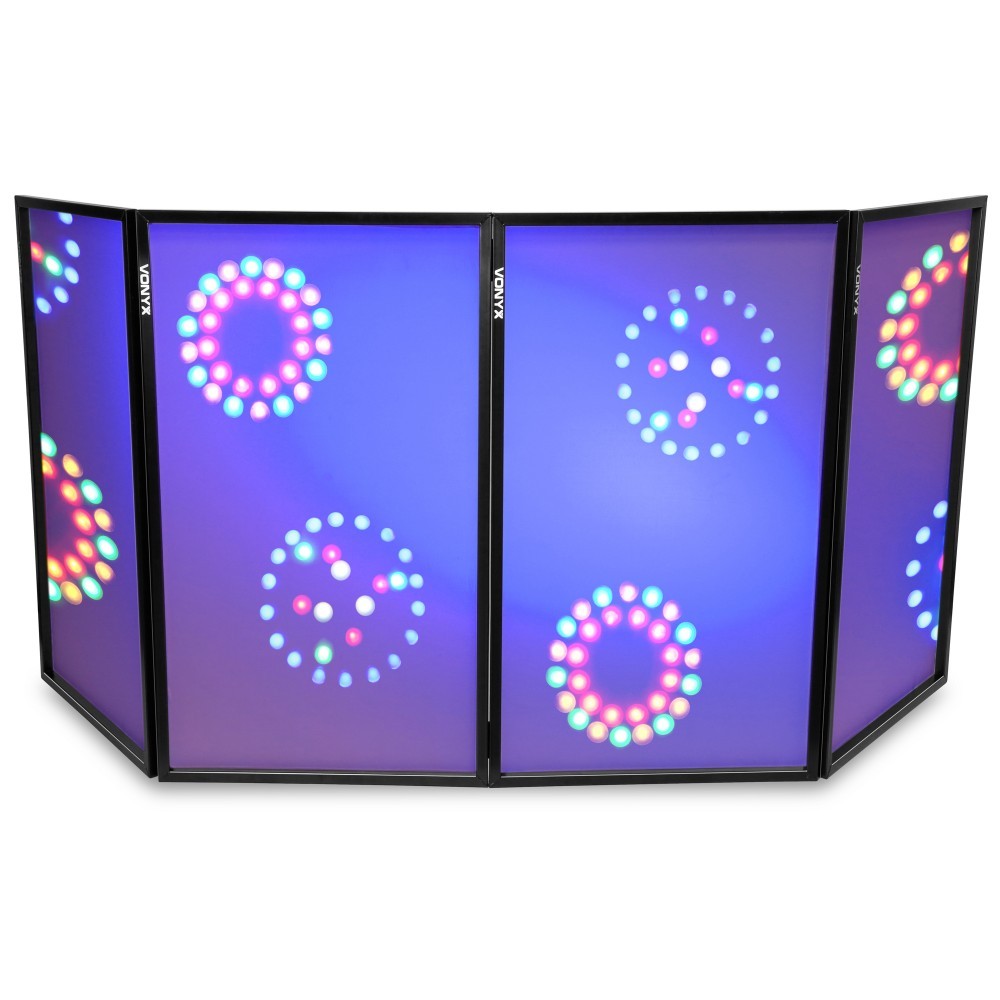 Pantalla Vonyx DJ plegable 120 x 70 (4 Paneles)