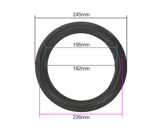 Suspensión Foam Espuma 10 " 24,6 CM