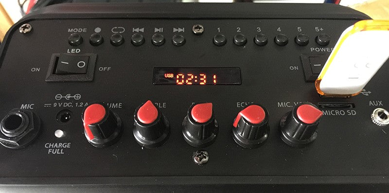 Altavoz Portatil BOX-35LED Fonestar