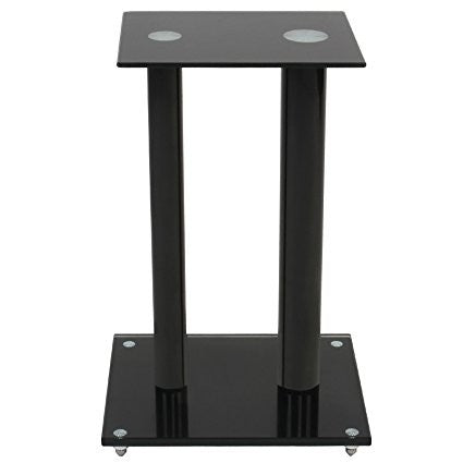 Soportes altavoces color negro pareja