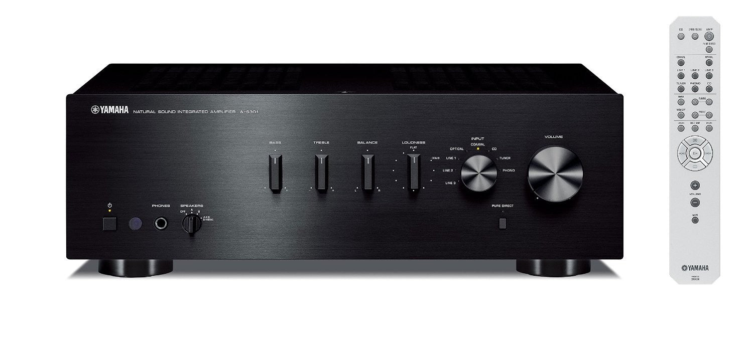Amplificador Yamaha A-S301   95 W x 2