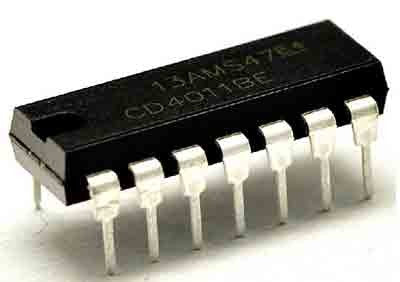 Puerta Lógica NAND CD4011BE