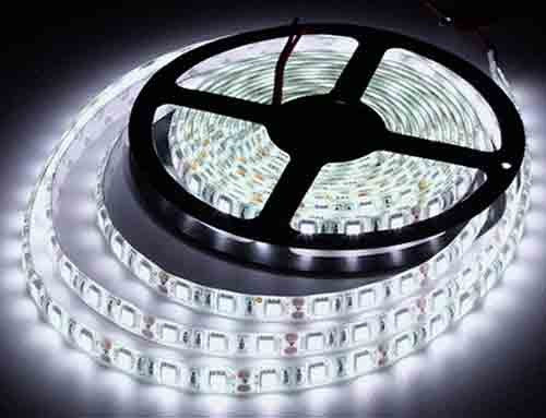 Tira Led smd-5050 Blanco Frio IP-65