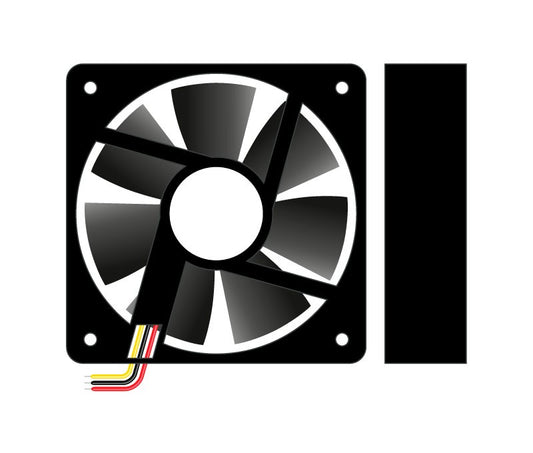 Ventilador 12v 92x92x25mm 3 Hilos