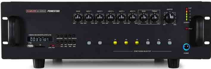 Amplificador de megafonía MA-400RGUZ